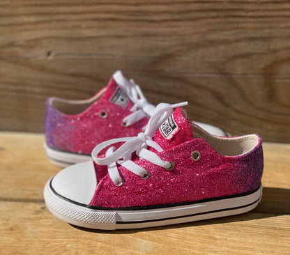 Glittered sneaker