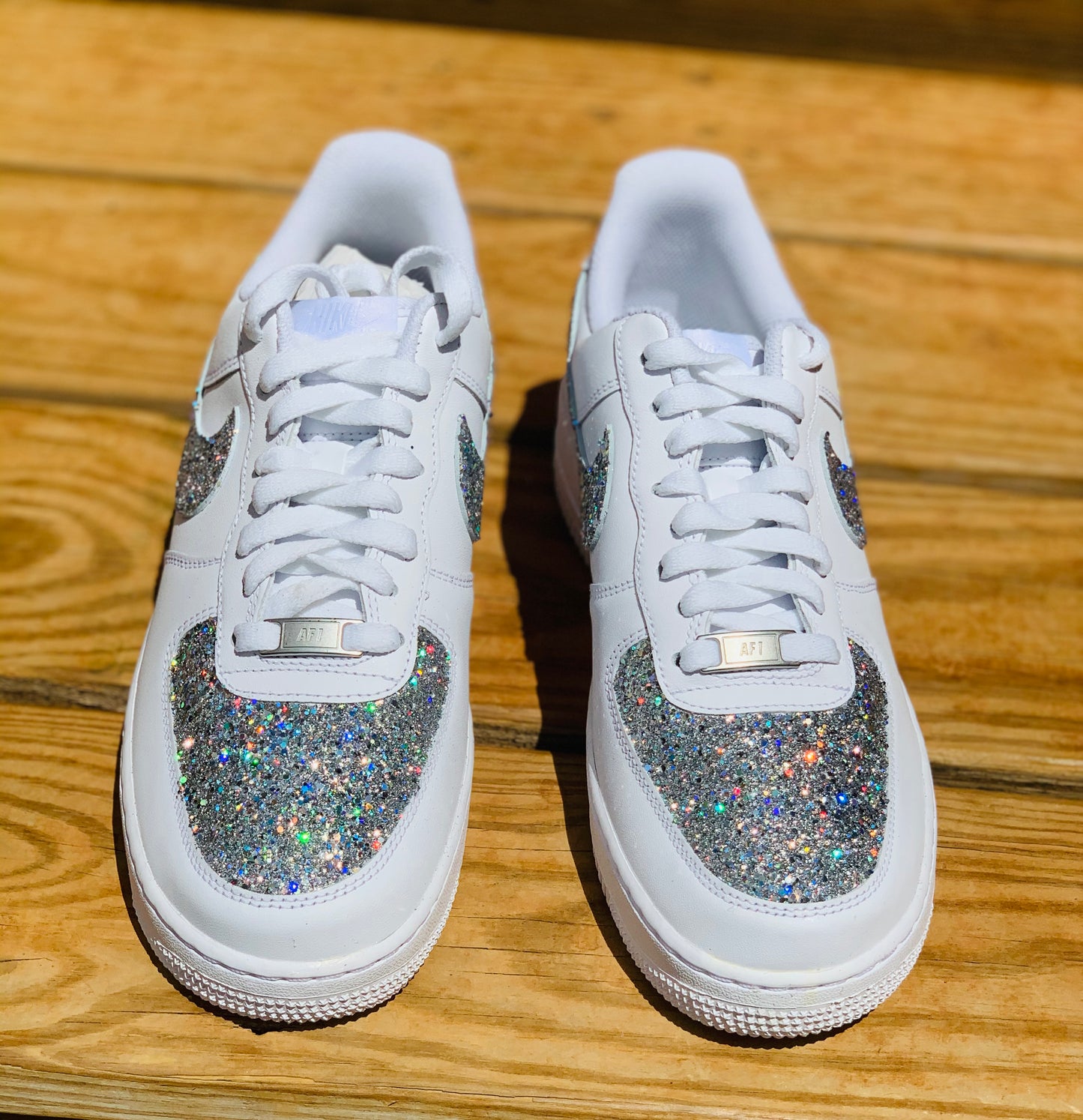 Glittered sneaker